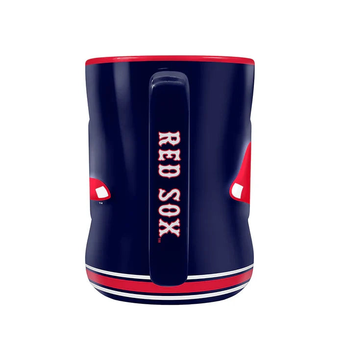 Boston Red Sox MLB TSV 14oz Team Crest Sculpted Mug product image 2, provided for visual reference and product detail review