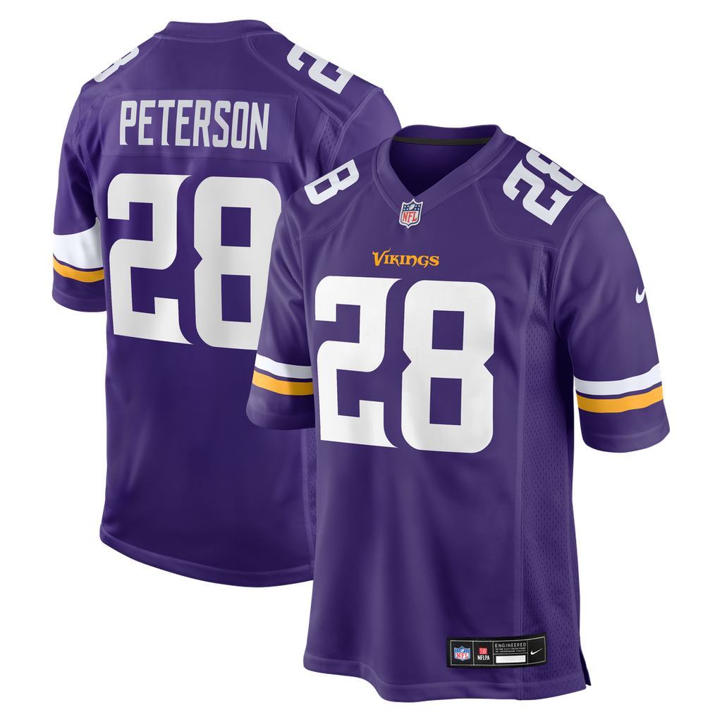 Minnesota Vikings Adrian Peterson Nike Purple Team Retired product image 1