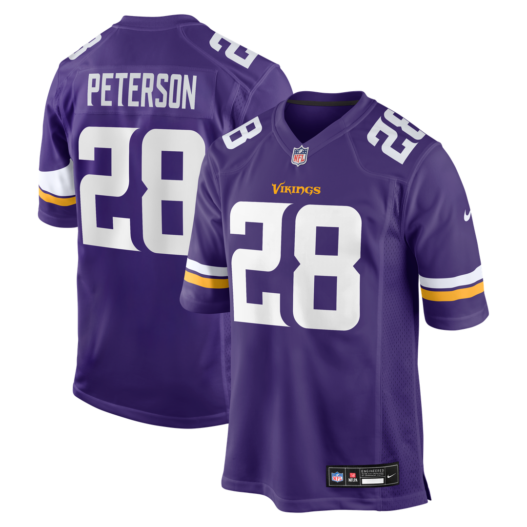 Minnesota Vikings Adrian Peterson Nike Purple Team Retired product image 1