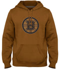 Boston Bruins NHL Bulletin Men Tonal Dune Express Twill Logo Hoodie product image 1, provided for visual reference and