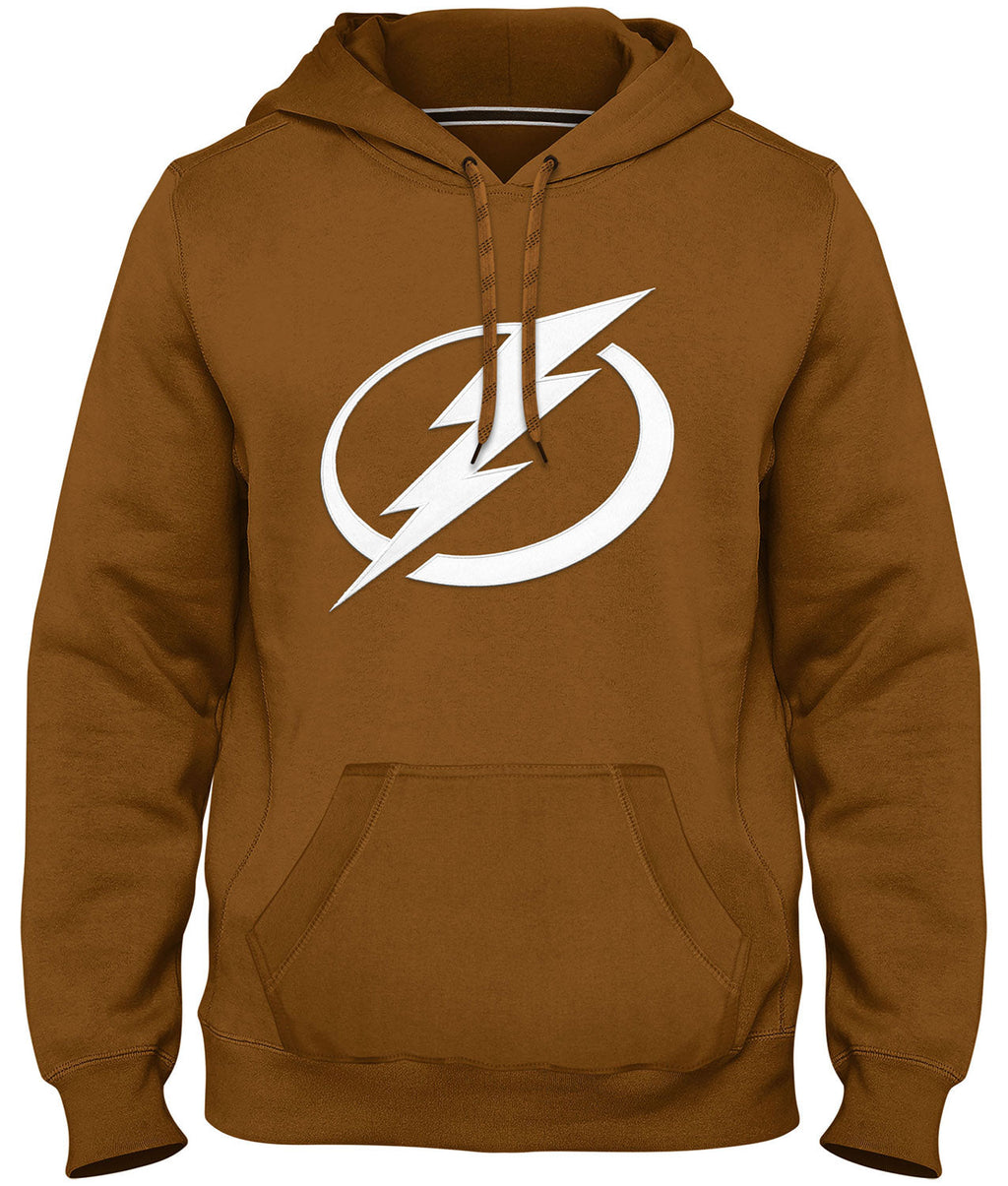 Tampa Bay Lightning NHL Bulletin Men Dune Express Twill Logo Hoodie product image 1, provided for visual reference and
