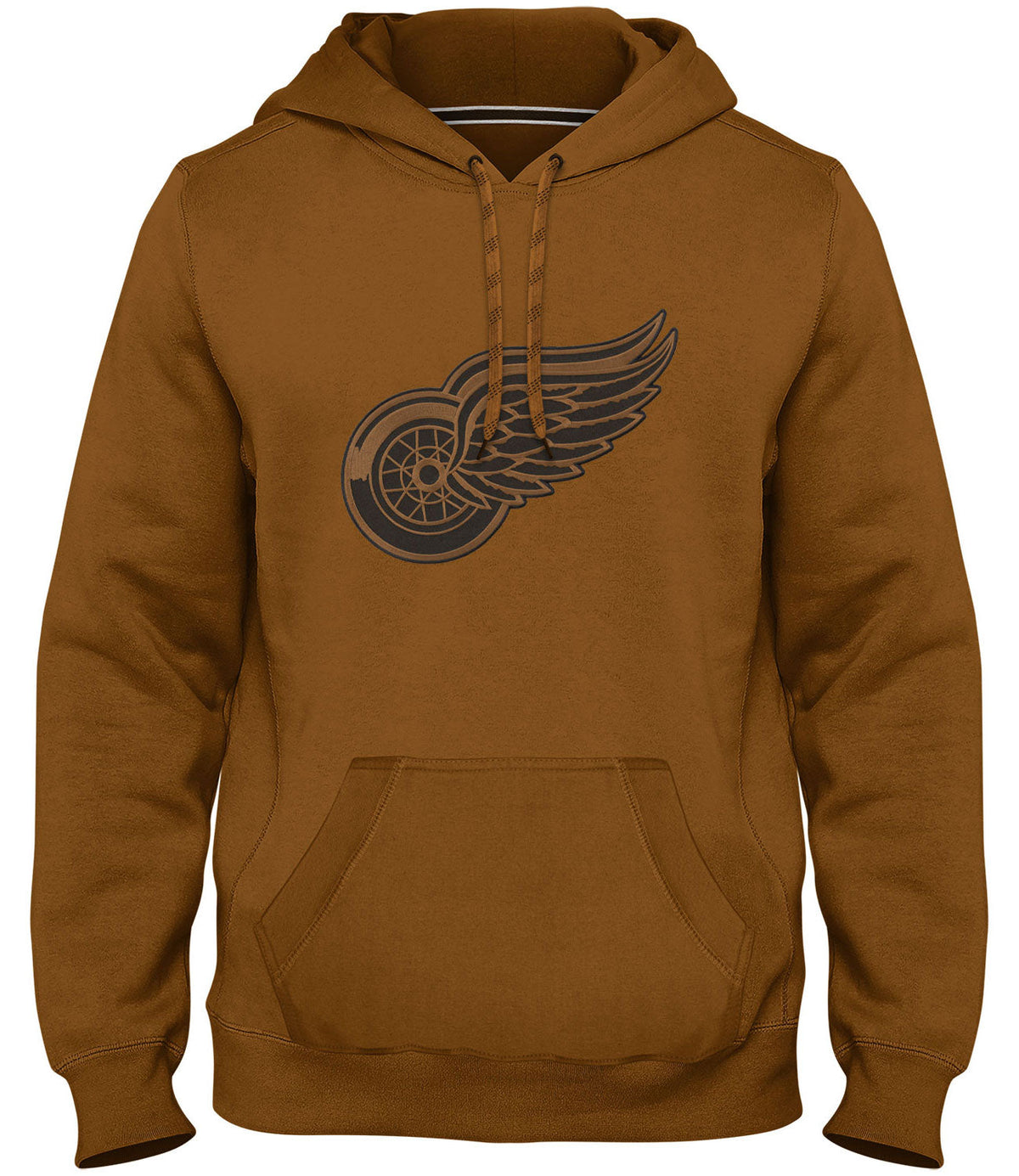 Detroit Red Wings NHL Bulletin Men Tonal Dune Express Twill Logo Hoodie product image 1, provided for visual reference and