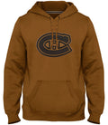Montreal Canadiens NHL Bulletin Men Tonal Dune Express Twill Logo Hoodie product image 1, provided for visual reference and