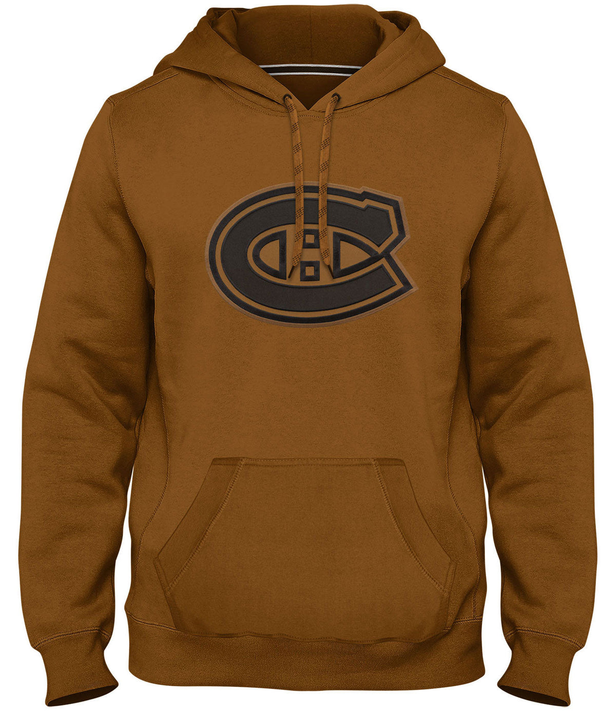 Montreal Canadiens NHL Bulletin Men Tonal Dune Express Twill Logo Hoodie product image 1, provided for visual reference and
