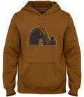Quebec Nordiques NHL Bulletin Men Tonal Dune Express Twill Logo Hoodie product image 1, provided for visual reference and