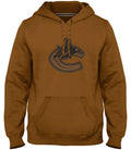 Vancouver Canucks NHL Bulletin Men Tonal Dune Express Twill Logo Hoodie product image 1, provided for visual reference and