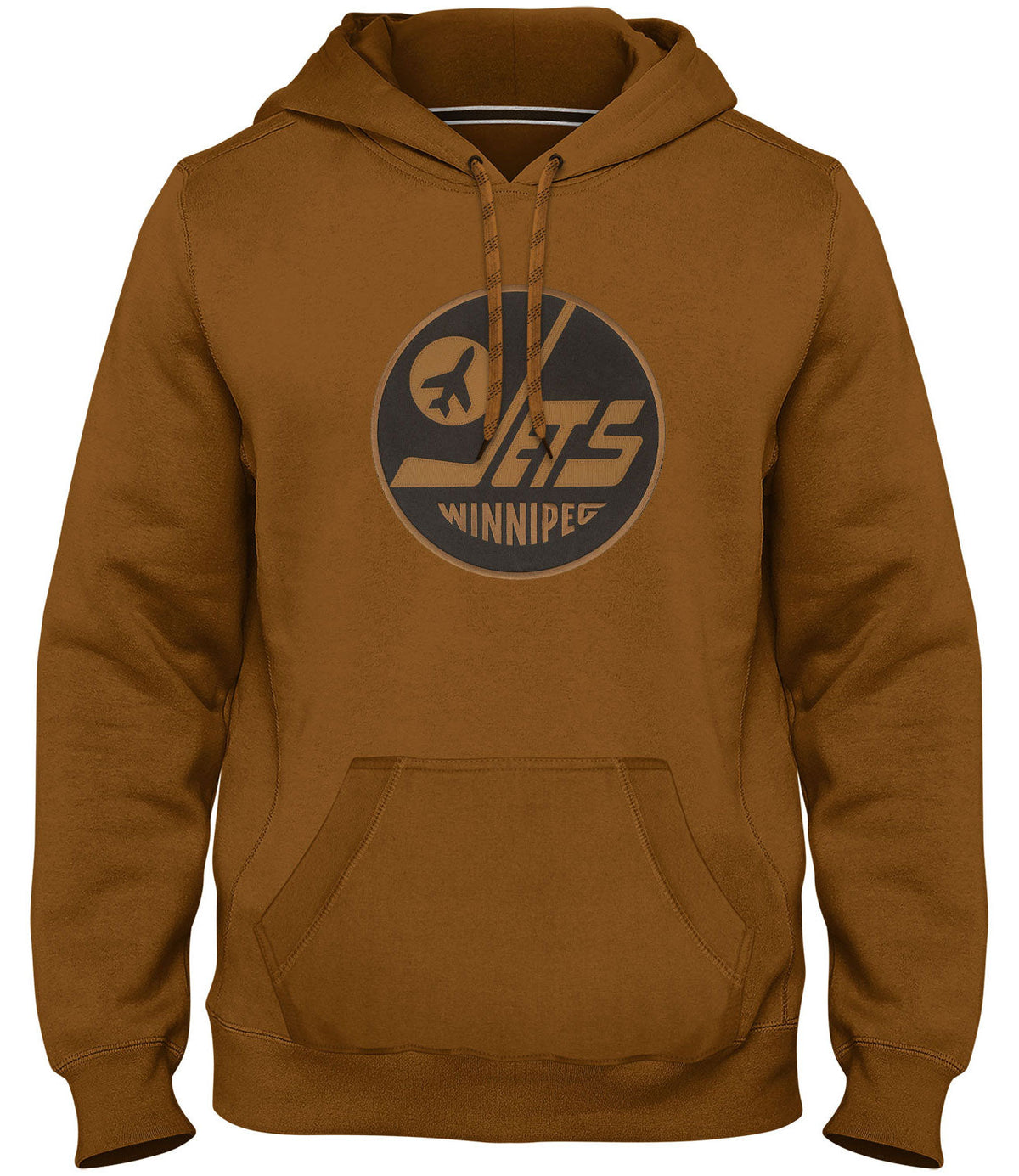 Winnipeg Jets NHL Bulletin Men Tonal Dune Express Twill Logo Hoodie product image 1, provided for visual reference and