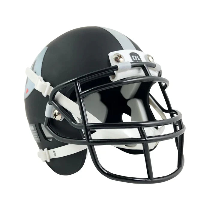 CFL TSV Mini Replica Football Helmet 5" product image 2, provided for visual reference and product detail review