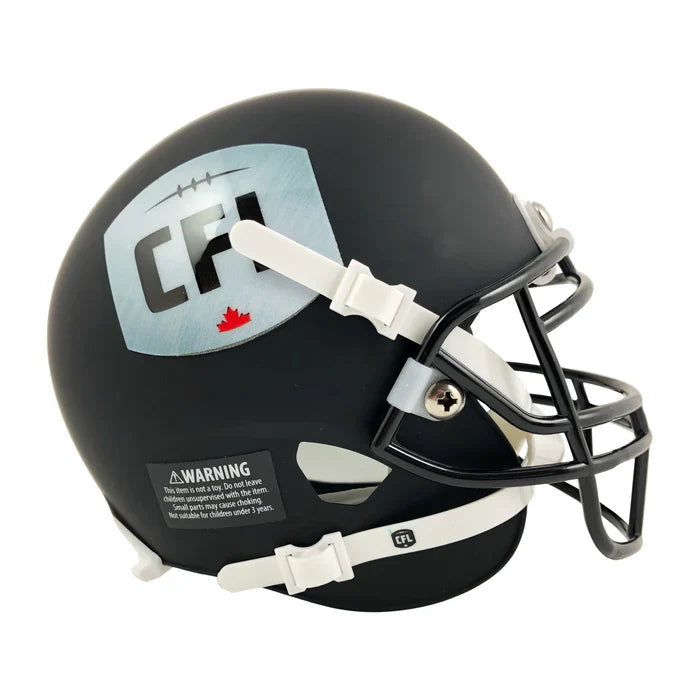CFL TSV Mini Replica Football Helmet 5" product image 5, provided for visual reference and product detail review