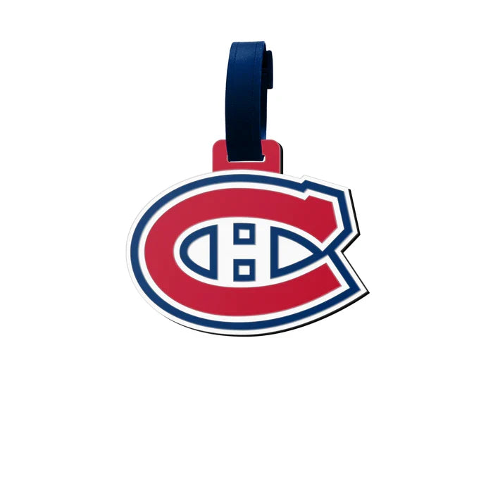 Montreal Canadiens NHL TSV Jumbo Luggage Tag product image 1, provided for visual reference and product detail review