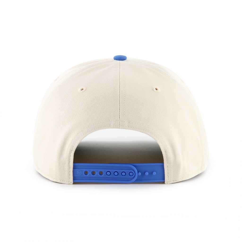 Detroit Lions NFL 47 Brand Men Natural Rope Two Tone Hitch Snapback Hat product image 2, provided for visual reference and