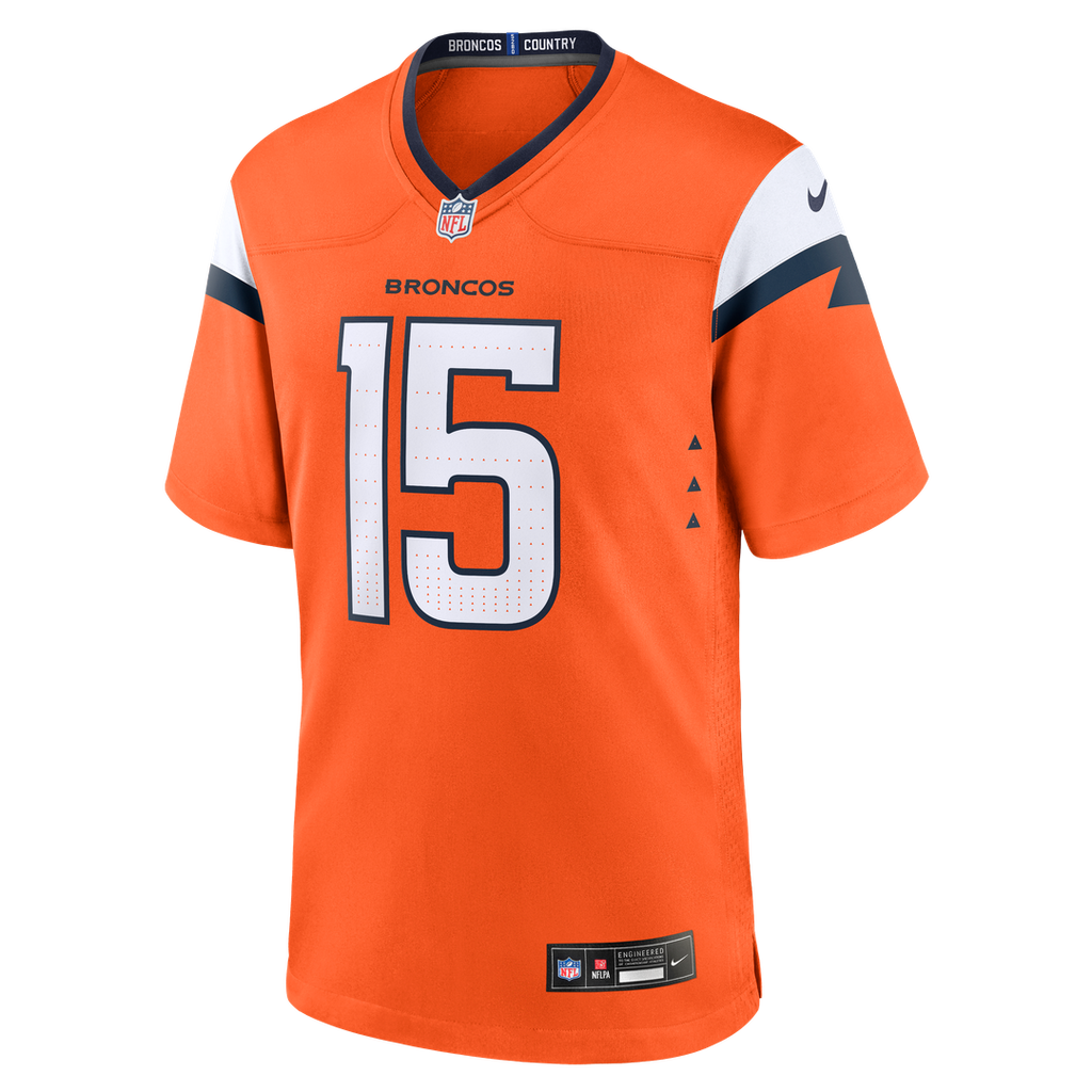 Denver Broncos Nik Bonitto Nike Orange Game Jersey product image 10