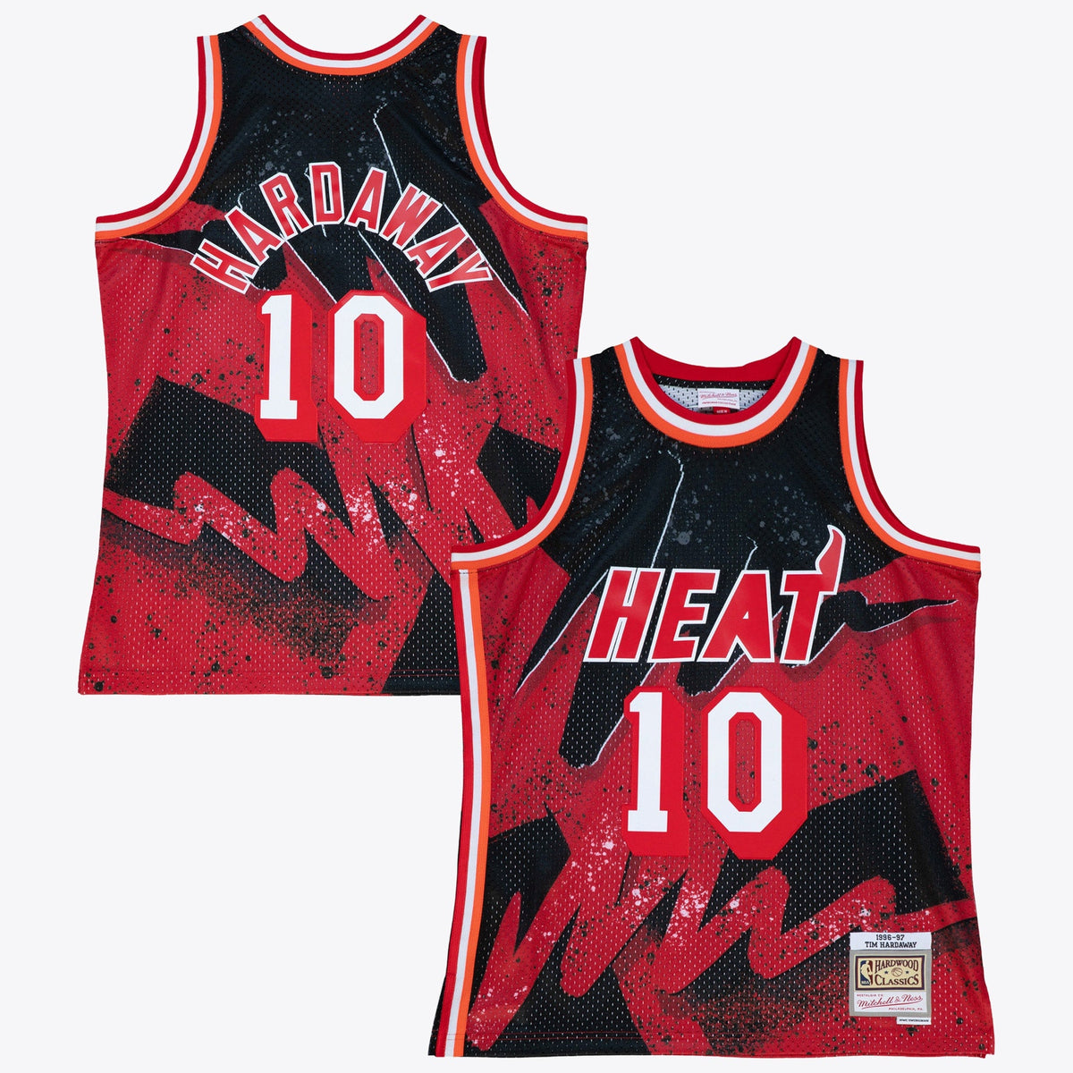 Tim Hardaway Miami Heat 1996 Hyper Hoops Swingman Scarlet product image 1