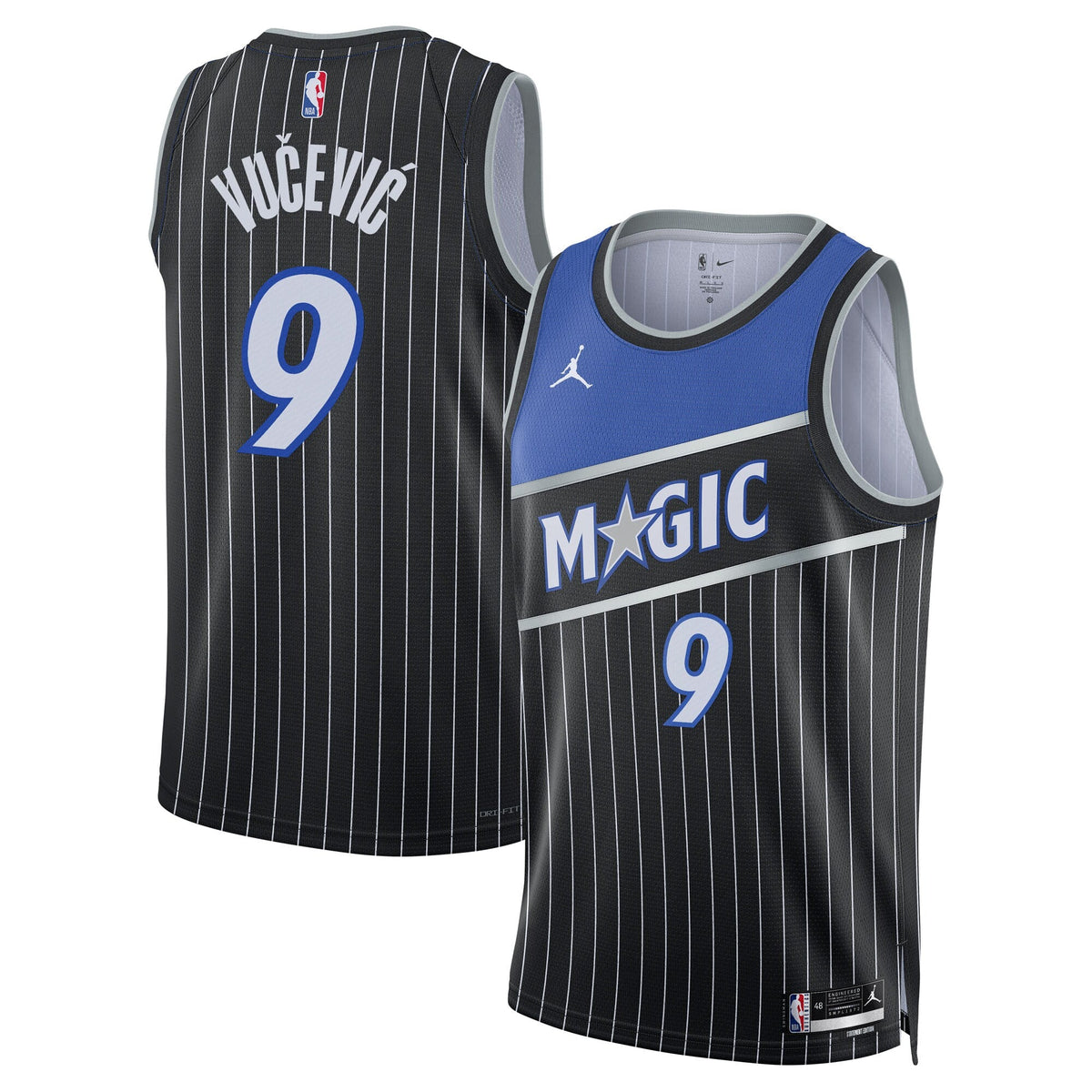 Nikola Vučević Orlando Magic Statement Edition Black Jersey product image 2