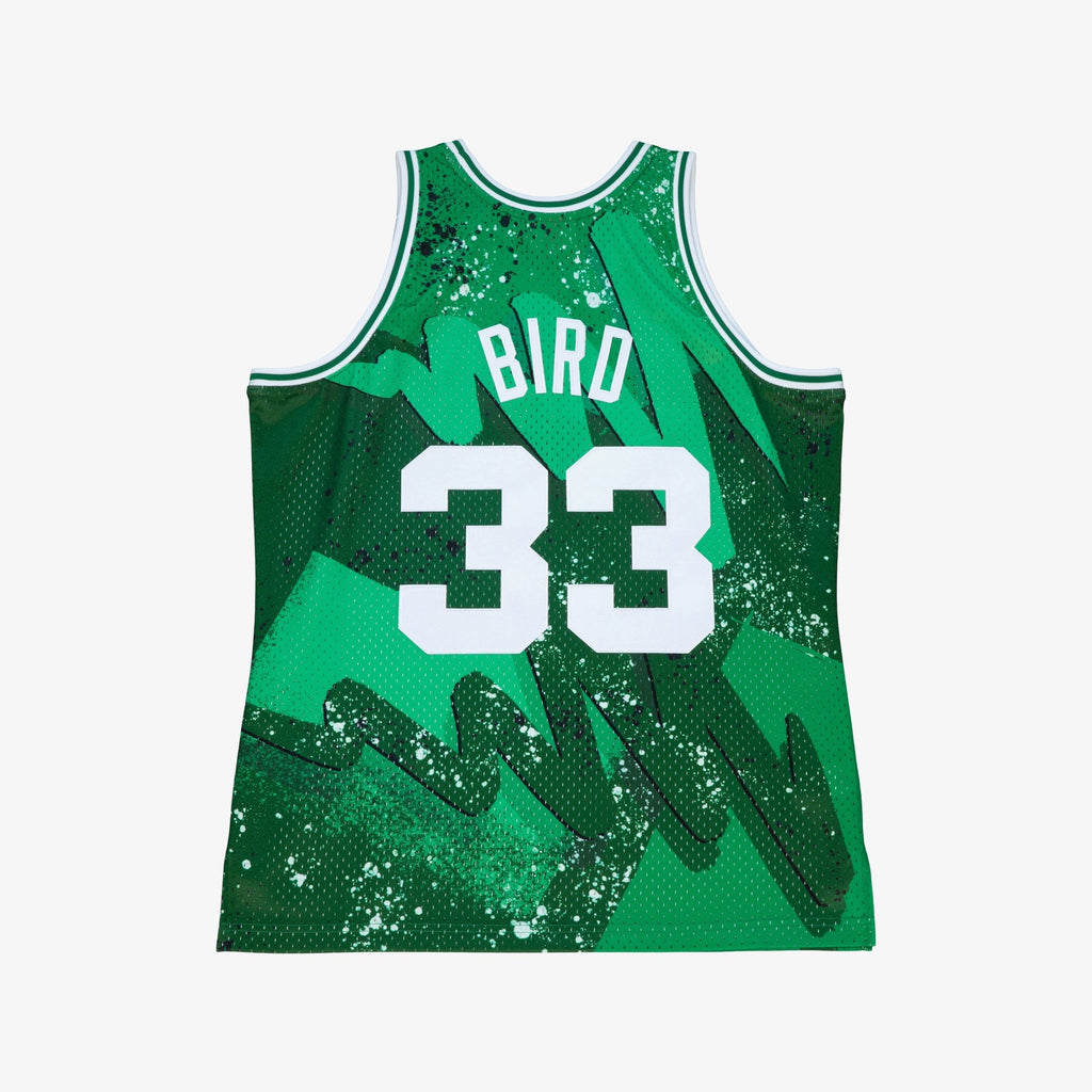 Larry Bird Boston Celtics 1985 Hyper Hoops Swingman Green product image 4