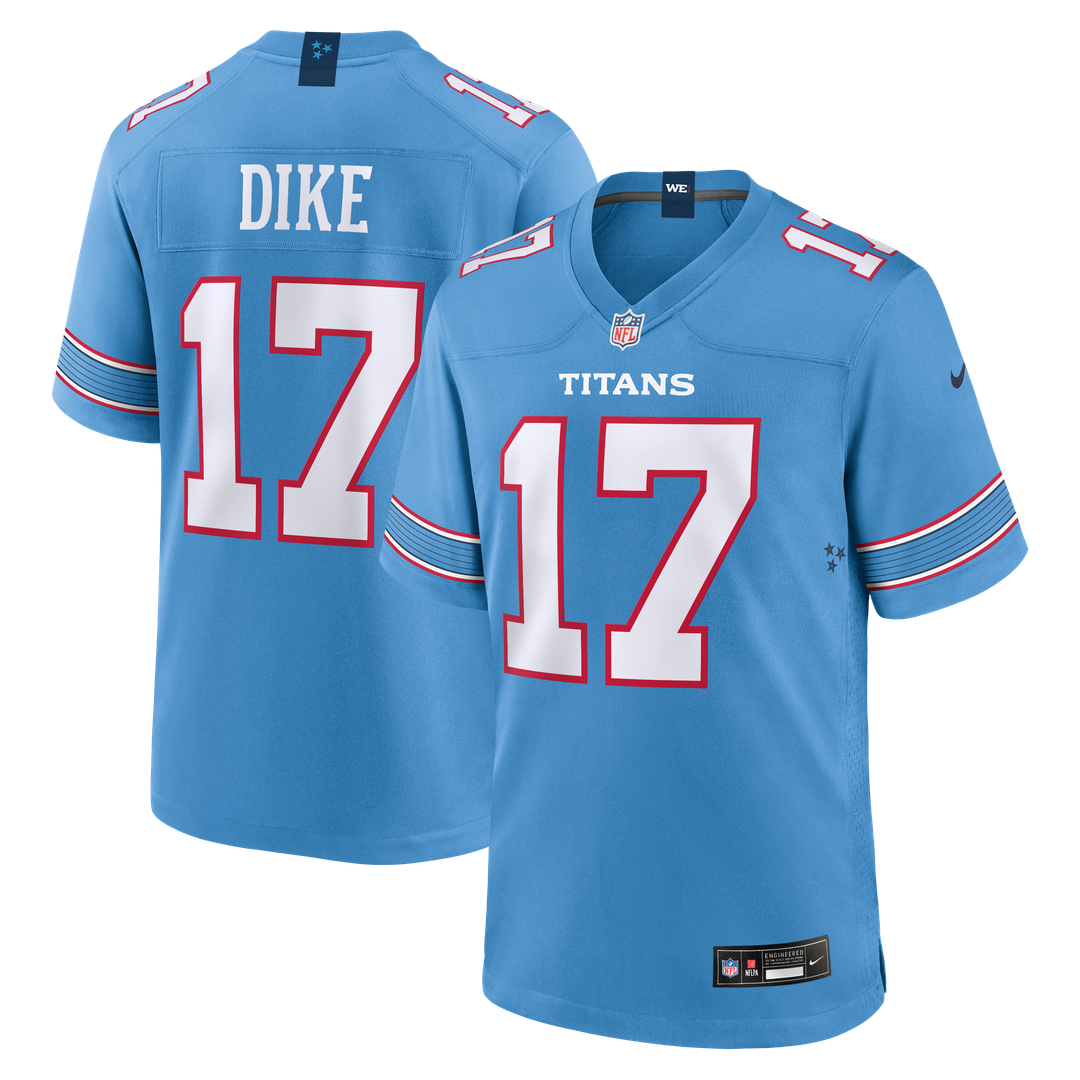 Tennessee Titans Chimere Dike Nike Light Blue Game Jersey product image 1