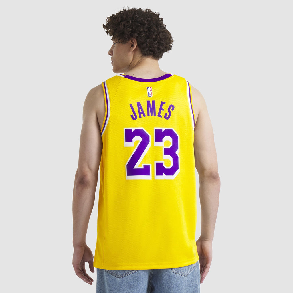 LeBron James Los Angeles Lakers Icon Swingman Jersey product image 6