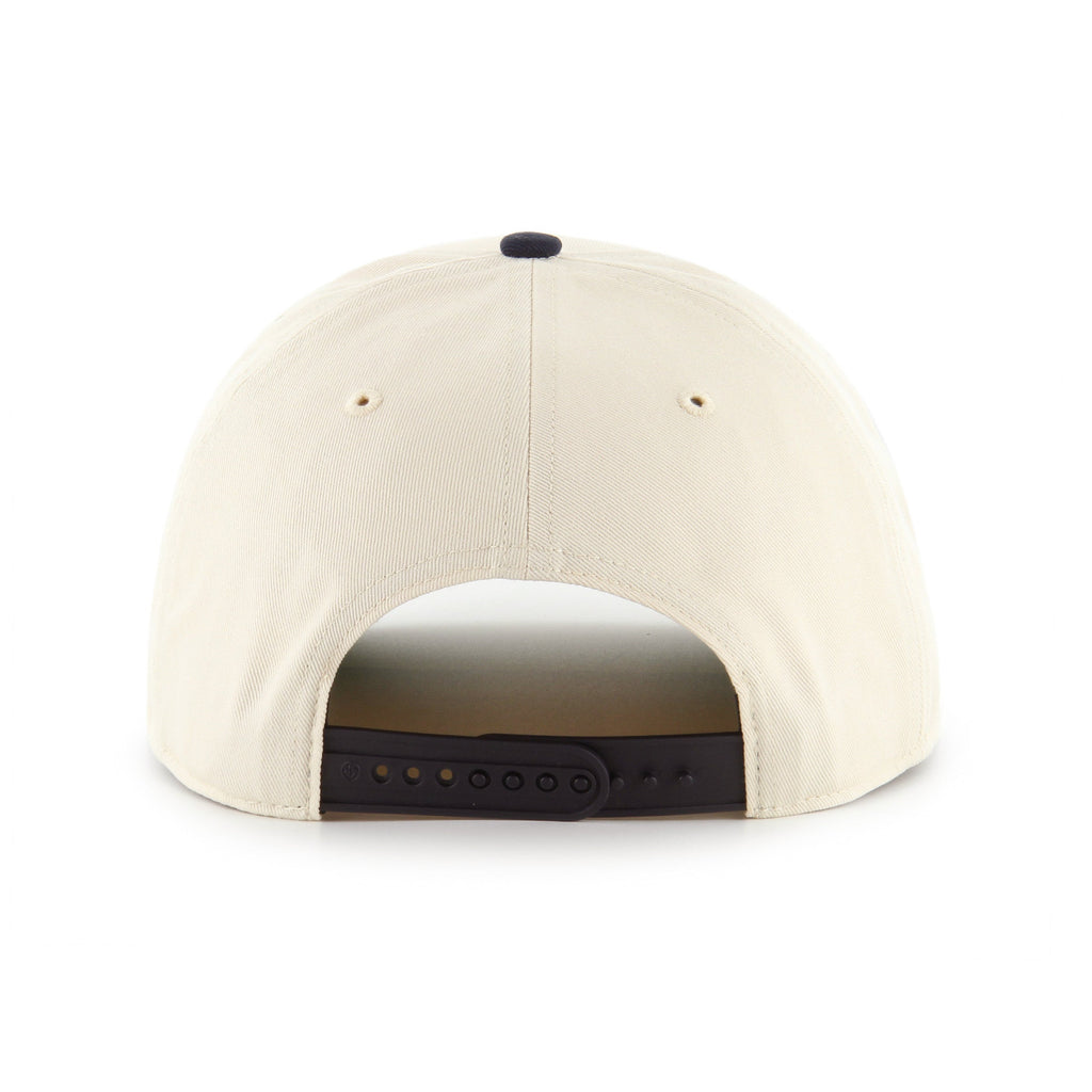 Michigan Wolverines NCAA 47 Brand Men Natural Rope Two Tone Hitch Snapback Hat product image 2, provided for visual