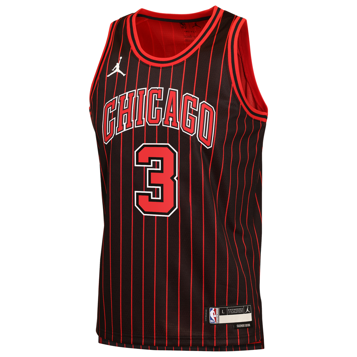 Chicago Bulls Jordan Brand Statement Edition Jersey - Black product image 3