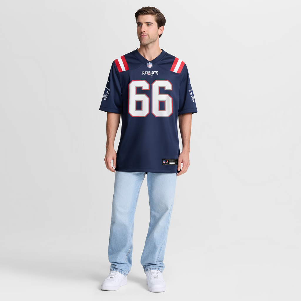 New England Patriots Will Campbell Nike Navy Game Jersey product image 4