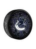 Vancouver Canucks NHL Inglasco Clone Souvenir Hockey Puck product image 1, provided for visual reference and product detail