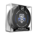 Winnipeg Jets NHL Inglasco 2025-26 15th Anniversary Officially Licensed Game Hockey Puck product image 1, provided for