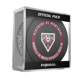 Montreal Victoire PWHL Inglasco 2025-2026 Officially Licensed Game Hockey Puck product image 1, provided for visual