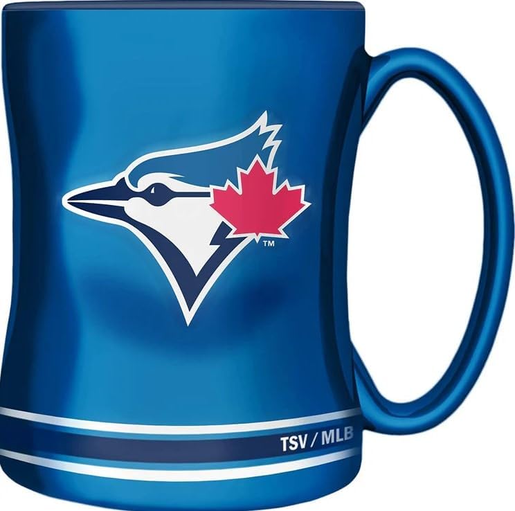 Toronto Blue Jays MLB TSV 14oz Sculpted Mug product image 1, provided for visual reference and product detail review