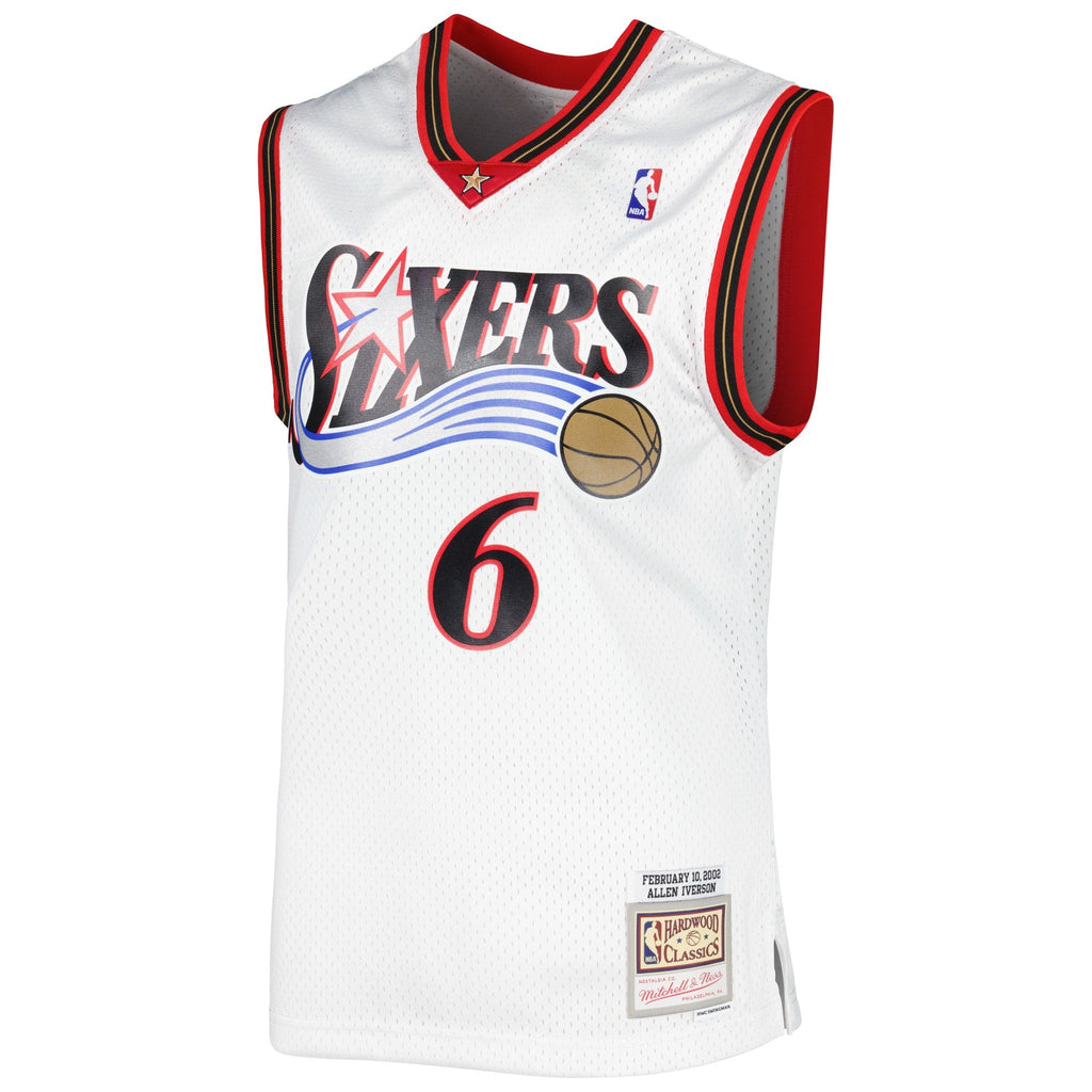 Allen Iverson Philadelphia 76ers White 2002/03 Hardwood product image 3