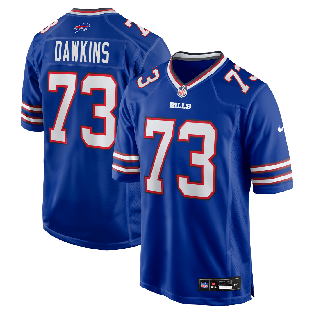 Buffalo Bills Dion Dawkins Nike Royal Game Jersey product image 9