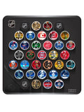 NHL Inglasco 32 Teams Medallion Logo Hockey Puck Large Wall Plaque product image 1, provided for visual reference and