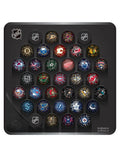 NHL Inglasco 32 Teams Clone Logo Hockey Puck Large Wall Plaque product image 1, provided for visual reference and product
