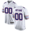 Buffalo Bills Nike White Alternate Custom Jersey product image 1