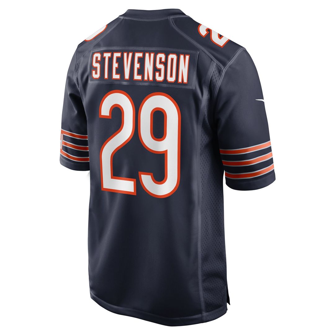 Chicago Bears Tyrique Stevenson Nike Navy Game Jersey product image 3