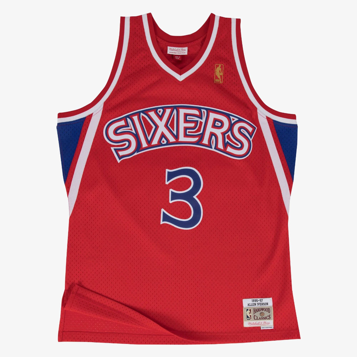 Allen Iverson Philadelphia 76ers Swingman Road 1996-97 product image 1