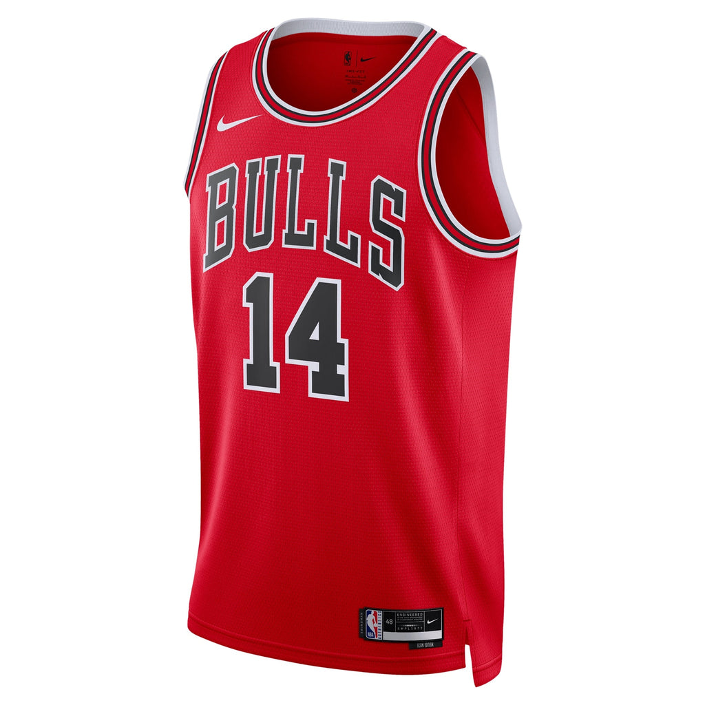 Matas Buzelis Chicago Bulls Icon Swingman Red Jersey product image 3
