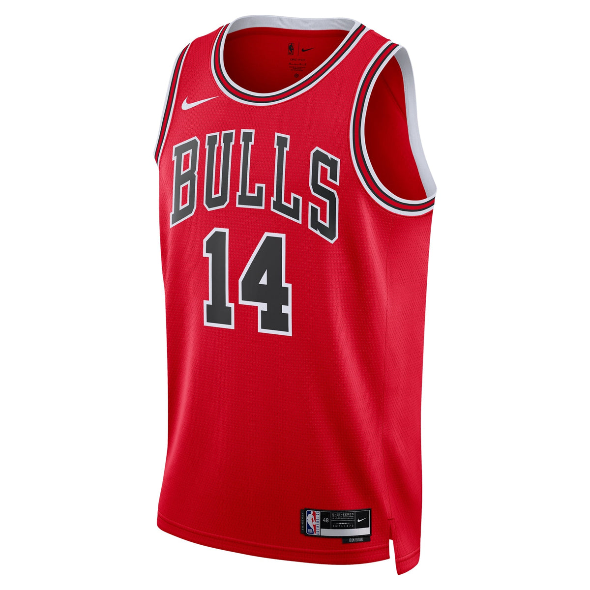 Matas Buzelis Chicago Bulls Icon Swingman Red Jersey product image 3