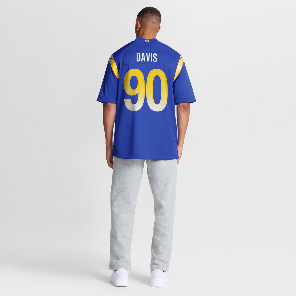 Los Angeles Rams Tyler Davis Nike Royal Game Jersey product image 8