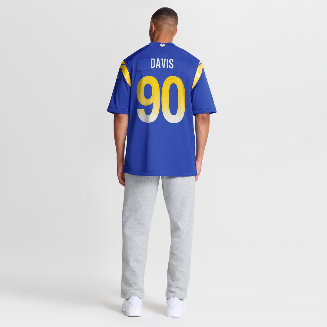 Los Angeles Rams Tyler Davis Nike Royal Game Jersey product image 8