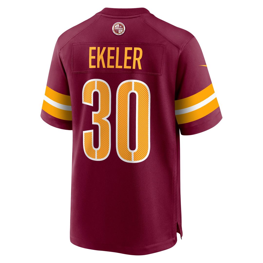 Washington Commanders Austin Ekeler Nike Burgundy Game product image 3
