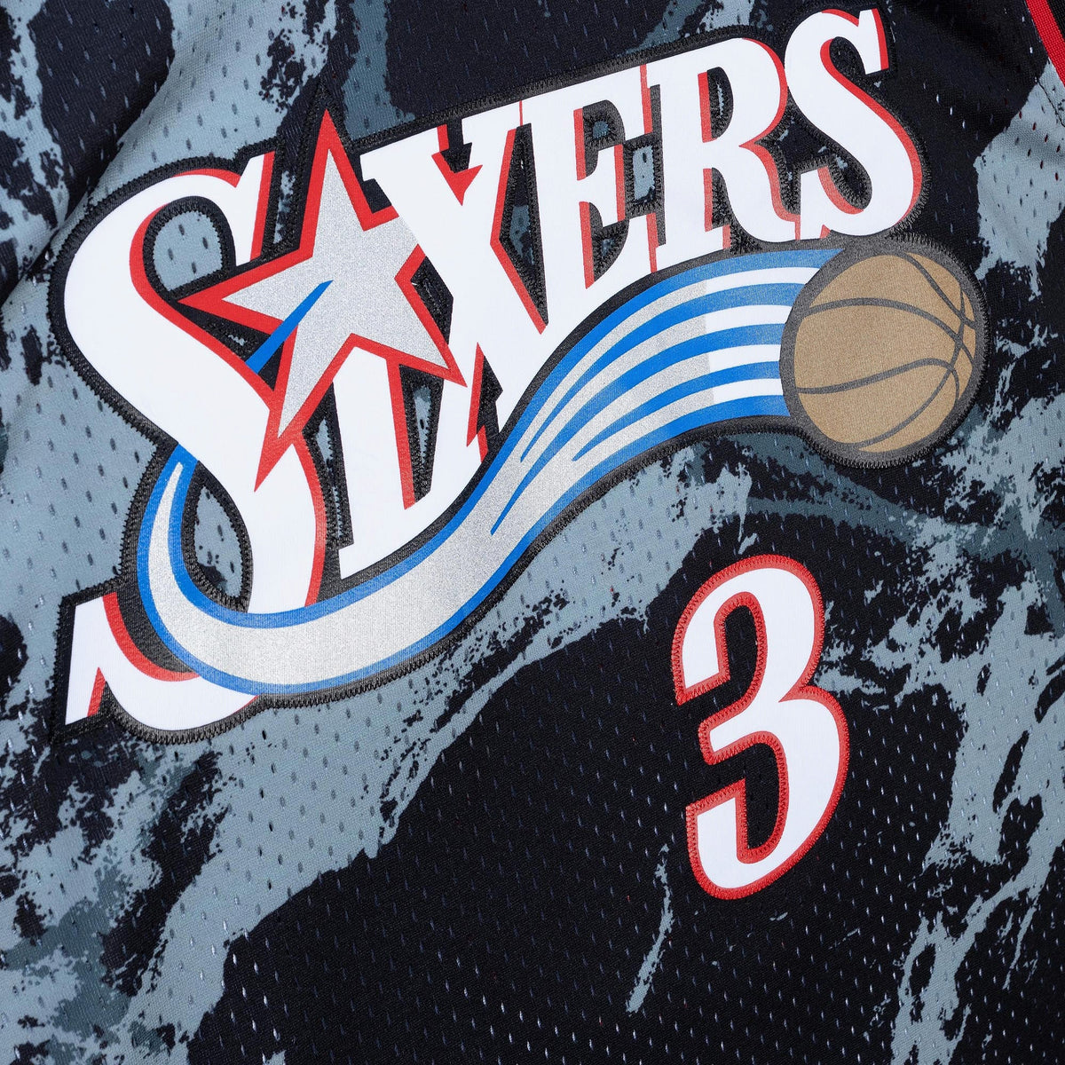 Allen Iverson Philadelphia 76ers 2000 Team Marble Swingman product image 5