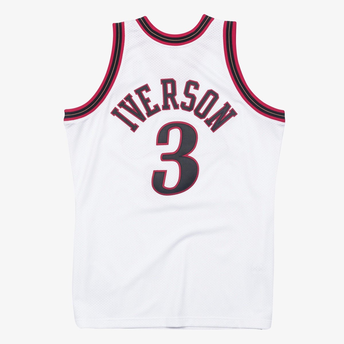 Allen Iverson Philadelphia 76ers 1997 Authentic White Jersey product image 4