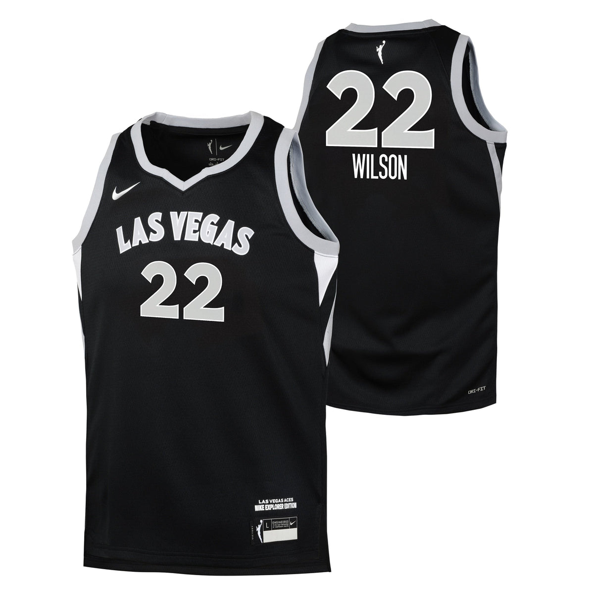 WNBA Las Vegas Aces Nike Jersey - A'Ja Wilson - Youth product image 1