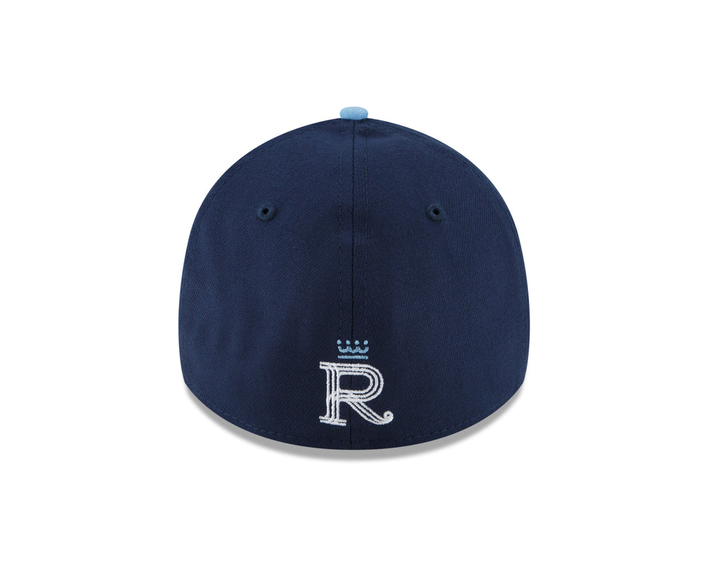 Kansas City Royals MLB New Era Men Navy 39Thirty 2022 City Connect Stretch Fit Hat product image 2, provided for visual