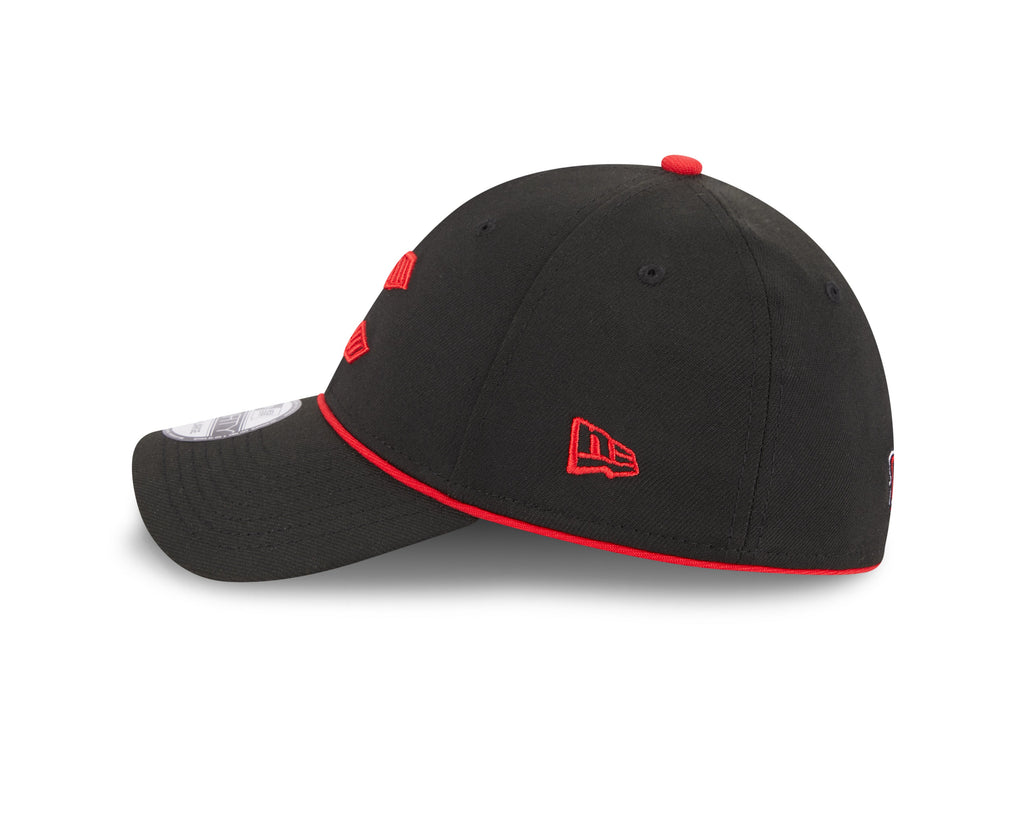 Cincinnati Reds MLB New Era Men Black 39Thirty 2023 City Connect Stretch Fit Hat product image 6, provided for visual
