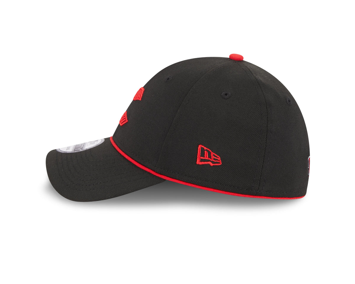 Cincinnati Reds MLB New Era Men Black 39Thirty 2023 City Connect Stretch Fit Hat product image 6, provided for visual