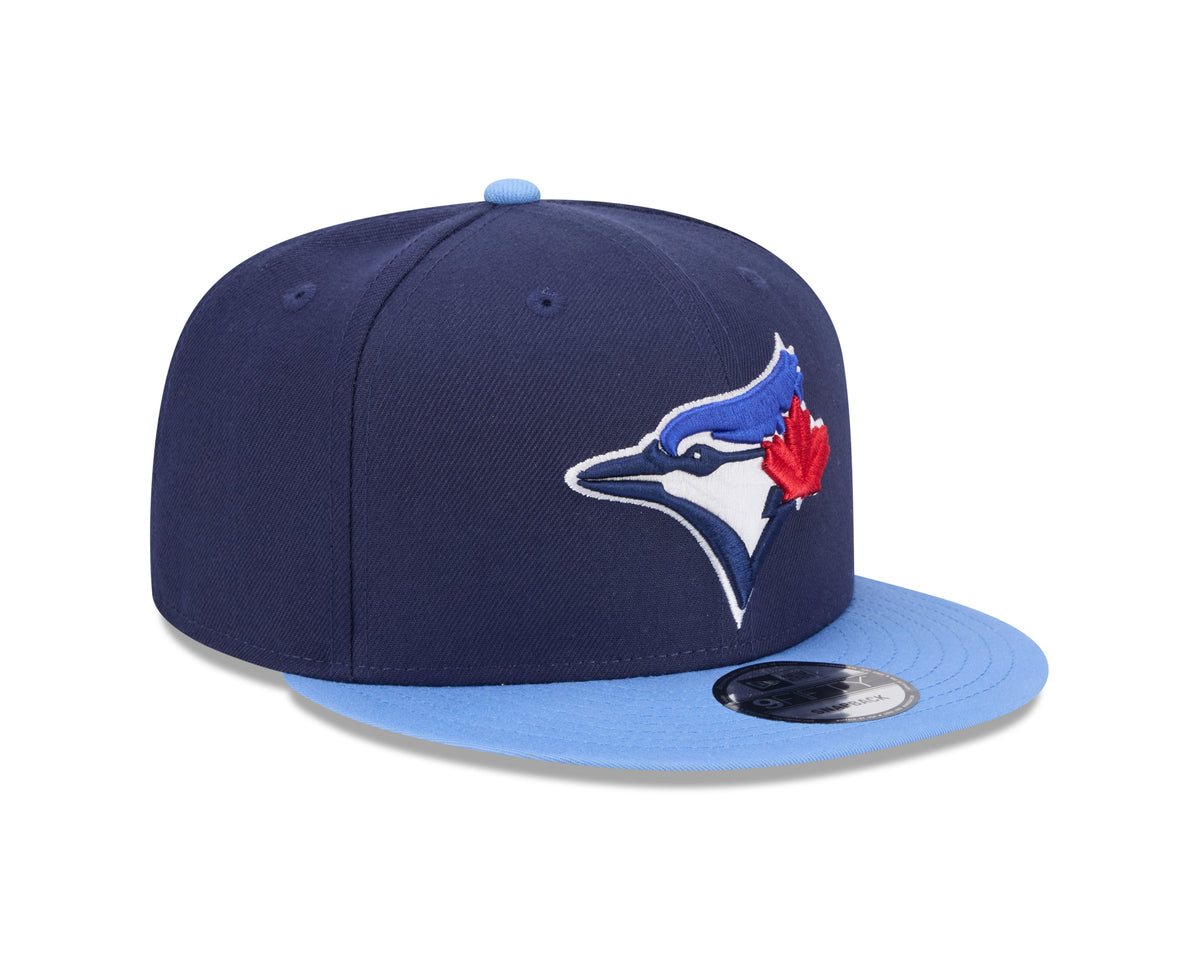 Toronto Blue Jays MLB New Era Men Navy/Light Blue 9Fifty Alternate 4 Snapback product image 3, provided for visual reference
