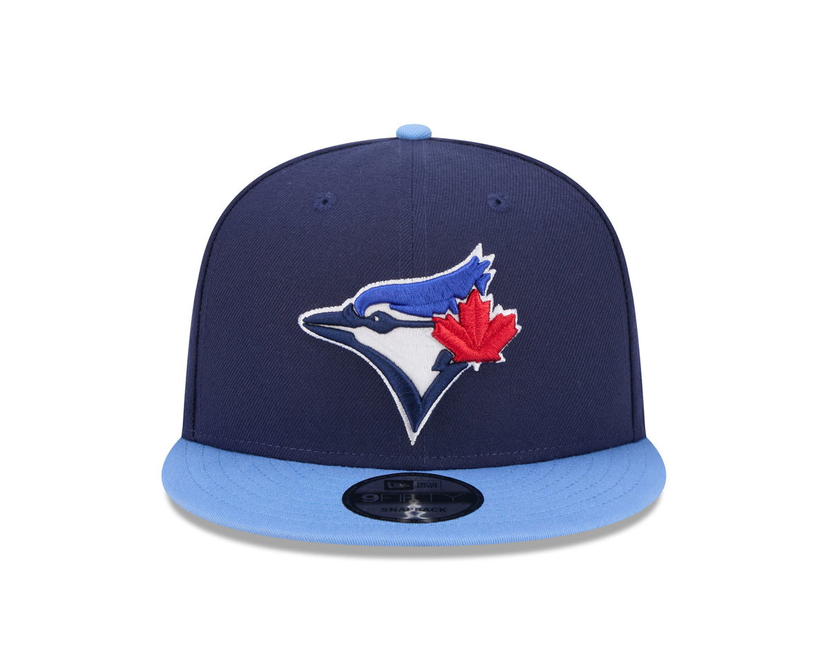 Toronto Blue Jays MLB New Era Men Navy/Light Blue 9Fifty Alternate 4 Snapback product image 4, provided for visual reference