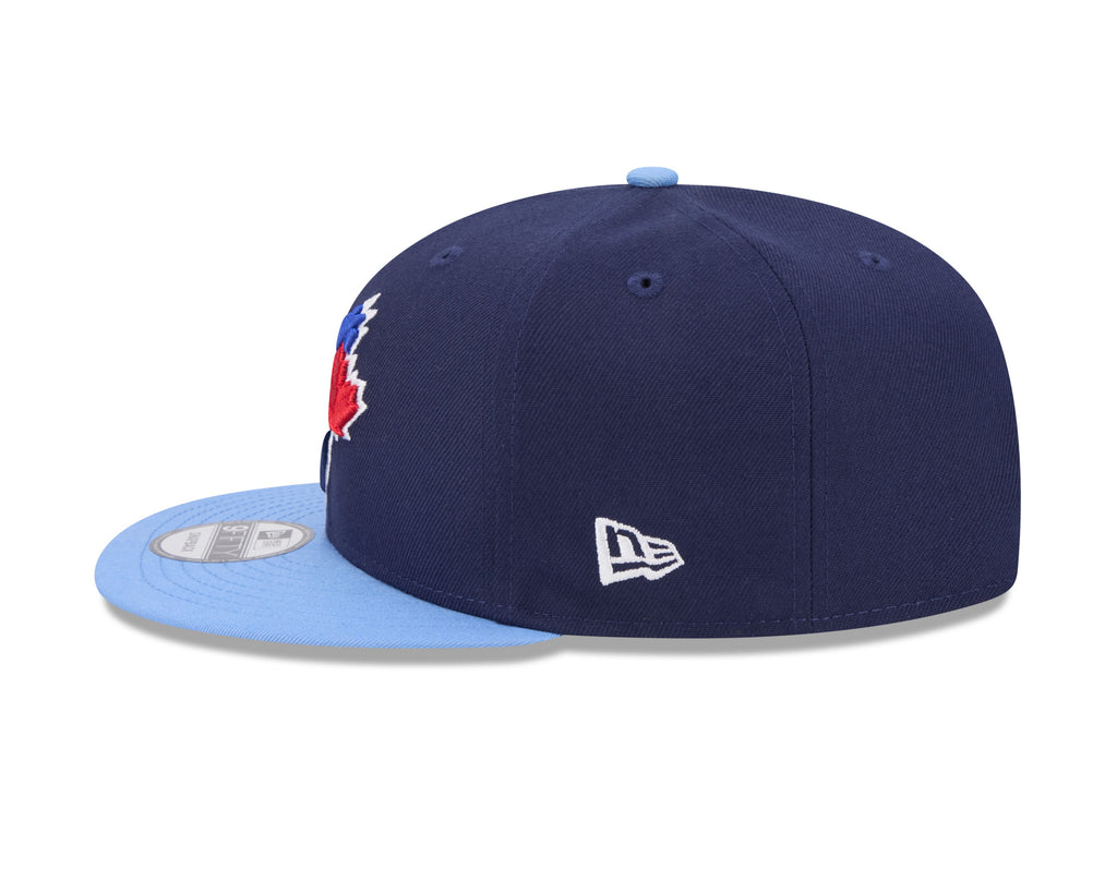 Toronto Blue Jays MLB New Era Men Navy/Light Blue 9Fifty Alternate 4 Snapback product image 5, provided for visual reference