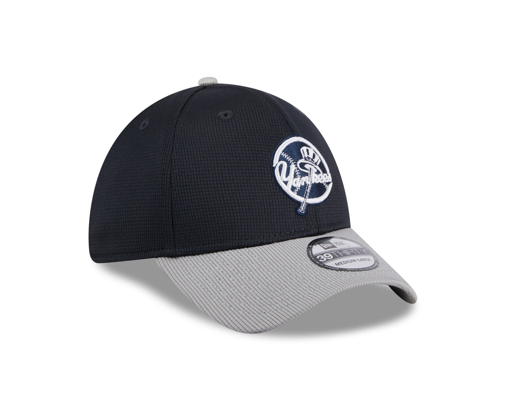 New York Yankees MLB New Era Men Navy 39Thirty 2025 Batting Practice Stretch Fit Hat product image 6, provided for visual